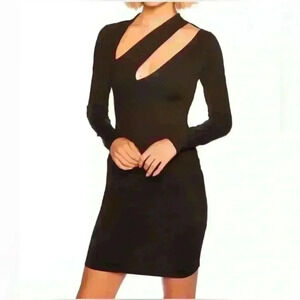 Susana Monaco diagonal cutout dress